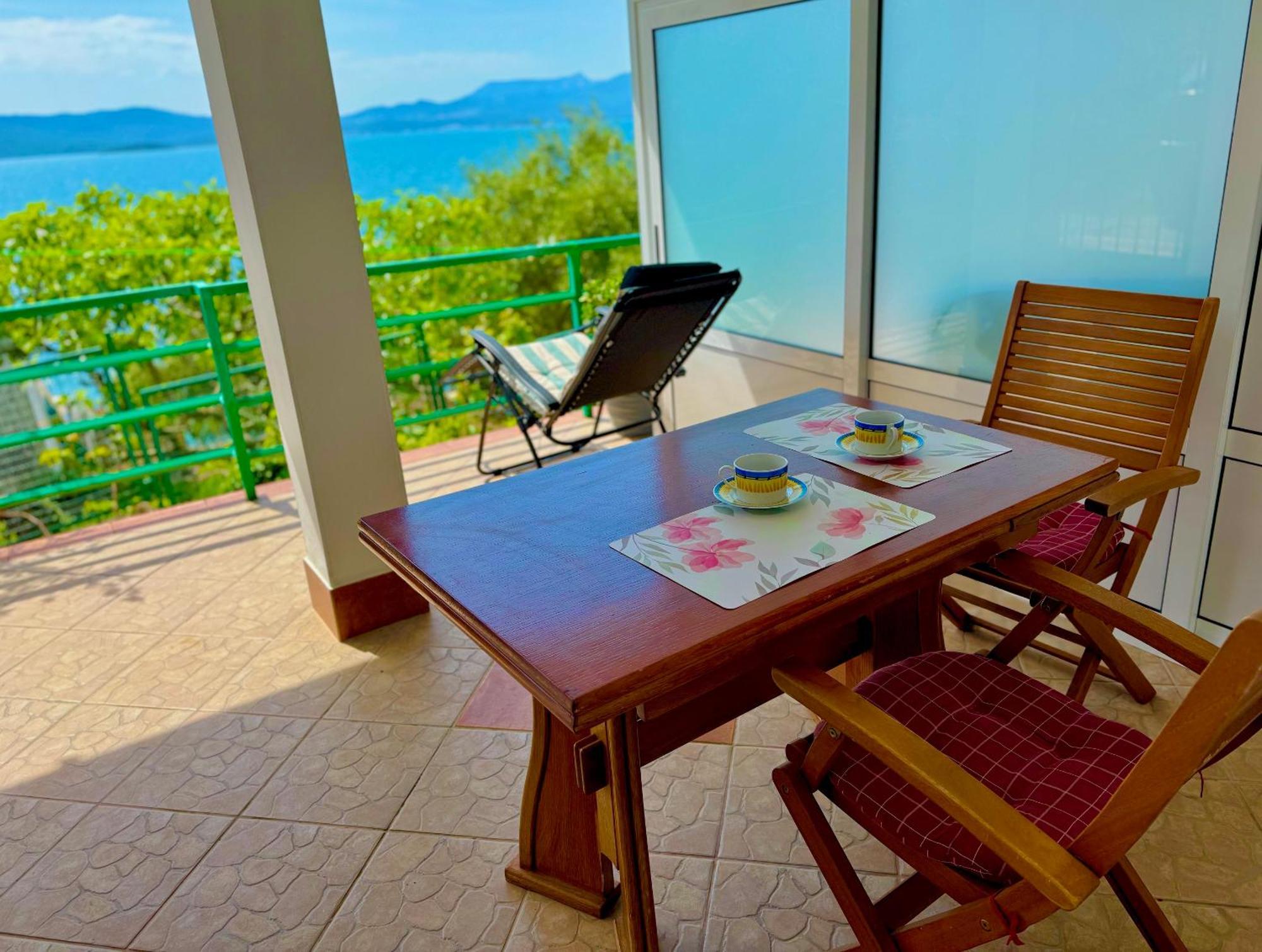 Stella Sea View Apartment Klek Exterior foto